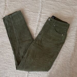 Urban Outfitters BDG Mom High-Rise Green Corduroy Pants